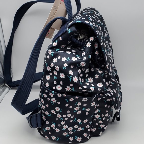 Kate Spade Carley Fleurette Flap Backpack Blue main image 8